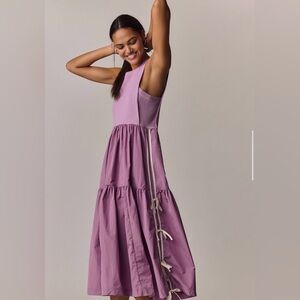 Anthropologie Daily Practice The Bowline Tiered Midi Sz L